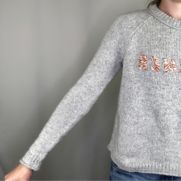 Madewell Dreamer Sweater Alpaca Knit Long Sleeve Boho Trendy Chunky Keaton - Picture 4 of 9